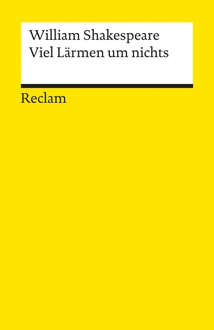 Viel Lärmen um nichts - William Shakespeare