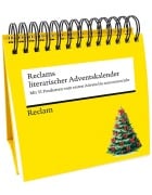 Cover-Bild zum Titel 'Reclams literarischer Adventskalender. Mit 31 Postkarten vom ersten Advent bis zum neuen Jahr (Advents-Postkartenaufsteller)' von ''