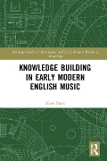 Cover-Bild zum Titel 'Knowledge Building in Early Modern English Music' von 'Katie Bank'