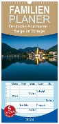 Familienplaner 2024 - Deutsche Alpenseen - Berge im Spiegel mit 5 Spalten (Wandkalender, 21 x 45 cm) CALVENDO - Martin Wasilewski