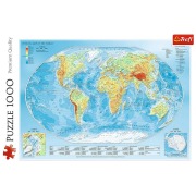 Cover-Bild zum Titel 'Puzzles - "1000" - Physische Weltkarte' von ''
