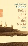 Cover-Bild zum Titel 'Reise ans Ende der Nacht' von 'Louis-Ferdinand Celine'
