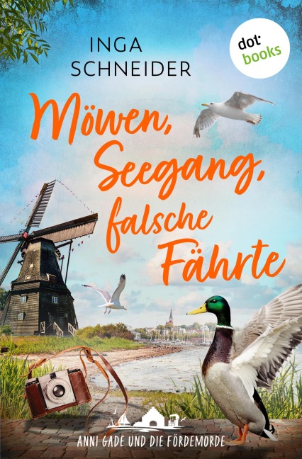 Möwen, Seegang, falsche Fährte - Inga Schneider