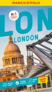 Cover-Bild zum Titel 'MARCO POLO Reiseführer London' von 'Birgit Weber, Kathleen Becker'