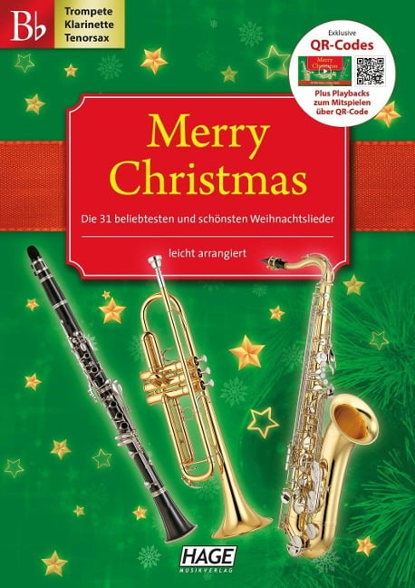 Merry Christmas für B-Instrumente - 