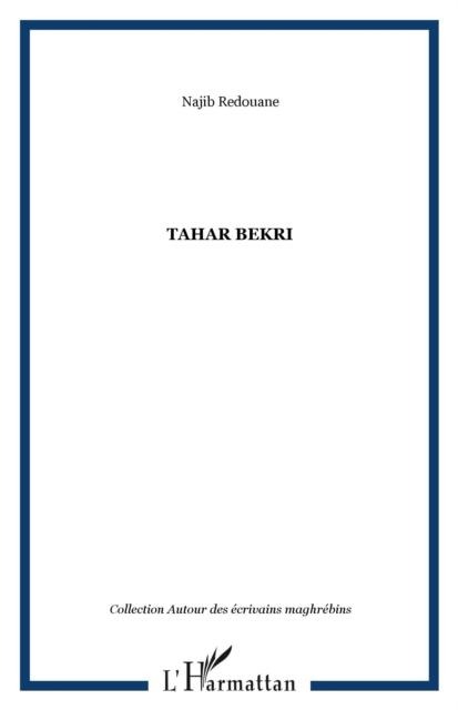 Tahar bekri - Redouane Najib