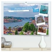 Cover-Bild zum Titel 'Porto und Gaia - Ausblicke und Einsichten (hochwertiger Premium Wandkalender 2026 DIN A2 quer), Kunstdruck in Hochglanz' von 'Rupert Kowalski'