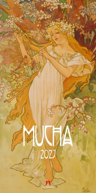 Alfons Mucha Kalender 2027 - Alfons Mucha, Ackermann Kunstverlag GmbH