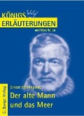Cover-Bild zum Titel 'Der alte Mann und das Meer - The Old Man and the Sea von Ernest Hemingway. Textanalyse und Interpretation.' von 'Ernest Hemingway'