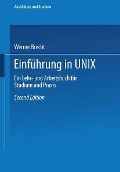 Einführung in UNIX - 
