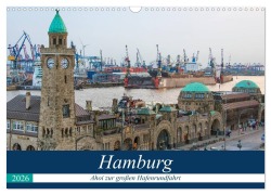 Cover-Bild zum Titel 'Hamburg - Ahoi zur großen Hafenrundfahrt (Wandkalender 2026 DIN A3 quer), CALVENDO Monatskalender' von 'Gabriele Krug'