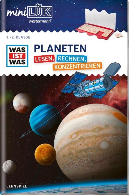 miniLÜK. Deutsch WAS IST WAS Planeten Lesen, Rechnen, Konzentrieren 1./2. Klasse - Wibke Bierwald, Christian Braun