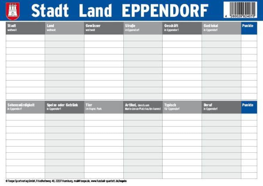Hamburg: Stadt Land Eppendorf - 