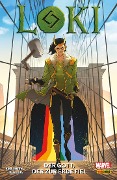 Cover-Bild zum Titel 'Loki - Neustart: Der Gott, der zur Erde fiel' von 'Daniel Kibblesmith, Oscar Bazaldua, Andy Macdonald'