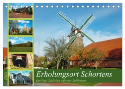 Cover-Bild zum Titel 'Erholungsort Schortens (Tischkalender 2026 DIN A5 quer), CALVENDO Monatskalender' von 'Claudia Kleemann'