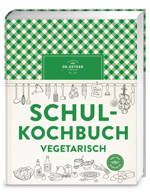 Schulkochbuch vegetarisch - Oetker Verlag