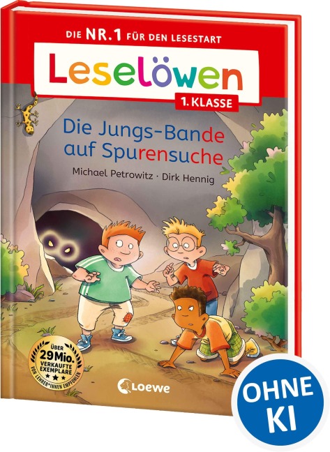 Leselöwen 1. Klasse - Die Jungs-Bande auf Spurensuche - Michael Petrowitz