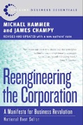 Cover-Bild zum Titel 'Reengineering the Corporation' von 'Michael Hammer, James Champy'