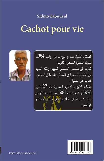 Cachot pour vie - Sidmo Babouzid