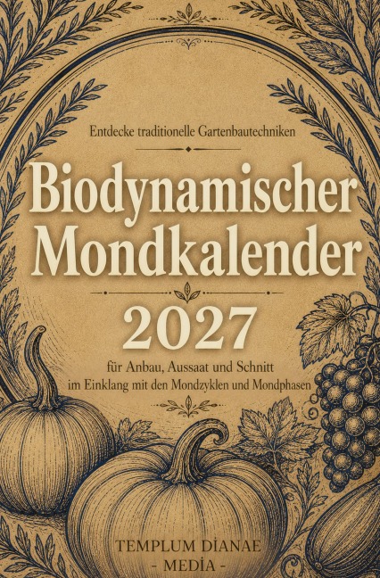Biodynamischer Mondkalender 2027 - Templum Dianae Media