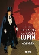Cover-Bild zum Titel 'Die Jugend von Arsène Lupin - Cagliostro (Graphic Novel)' von 'Maurice Leblanc, Jérôme Félix'