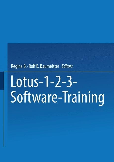 Lotus 1-2-3 Software Training - Detlef Krusekopf