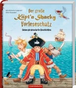 Cover-Bild zum Titel 'Der große Käpt'n Sharky Vorleseschatz' von 'Jutta Langreuter, Jeremy Langreuter'