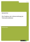 Cover-Bild zum Titel 'Die Funktion der Leibeserziehung im Nationalsozialismus' von 'Bernhard Sinn'