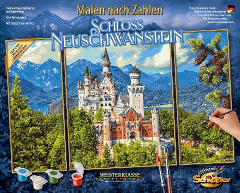 Schipper Malen nach Zahlen - Schloss Neuschwanstein - 