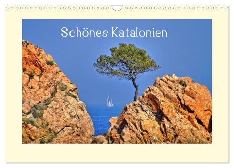 Schönes Katalonien (Wandkalender 2024 DIN A3 quer), CALVENDO Monatskalender - Martina Fornal