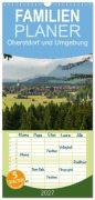 Cover-Bild zum Titel 'Familienplaner 2027 - Oberstdorf und Umgebung mit 5 Spalten (Wandkalender, 21 x 45 cm) CALVENDO' von 'Peter Schickert'
