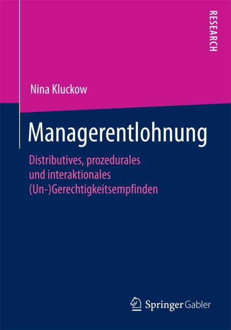 Managerentlohnung - Nina Kluckow
