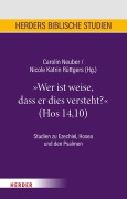 Cover-Bild zum Titel '"Wer ist weise, dass er dies versteht?" (Hos 14,10)' von ''