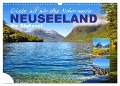 Erlebe mit mir das Naturwunder Neuseeland die Südinsel (Wandkalender 2024 DIN A3 quer), CALVENDO Monatskalender - Nadine Büscher
