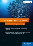 Cover-Bild zum Titel 'SAP Hybris Cloud for Customer' von 'Andreas Nuß, Patrick Schilling, Steffen Göritz'