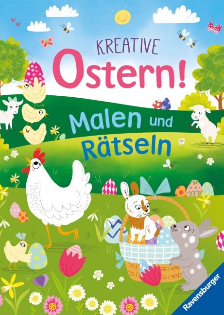 Kreative Ostern! Malen und Rätseln - 