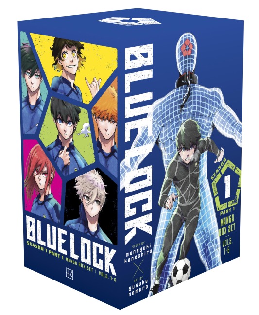 Blue Lock Season 1 Part 1 Manga Box Set - Muneyuki Kaneshiro