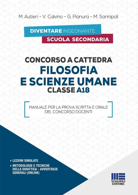 Concorso a cattedra 2019. A18 filosofia e scienze umane - 