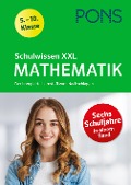 Cover-Bild zum Titel 'PONS Schulwissen XXL Mathematik 5.-10. Klasse' von ''