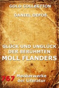 Cover-Bild zum Titel 'Glück und Unglück der berühmten Moll Flanders' von 'Daniel Defoe'