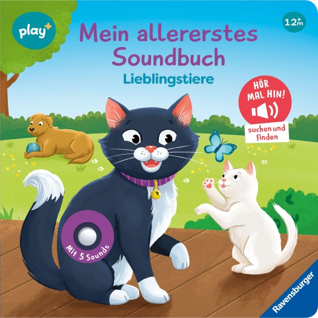 Play+ Mein allererstes Soundbuch Lieblingstiere - ab 12 Monate - Maria Höck