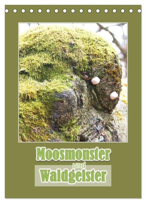 Moosmonster und Waldgeister (Tischkalender 2024 DIN A5 hoch), CALVENDO Monatskalender - Angelika Keller