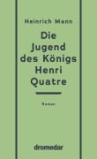 Cover-Bild zum Titel 'Die Jugend des Königs Henri Quatre' von 'Heinrich Mann'