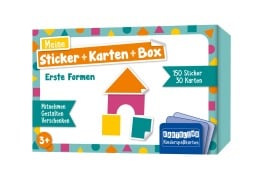 Meine Sticker + Karten + Box - Erste Formen - 