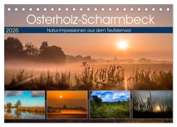 Osterholz-Scharmbeck, Natur-Impressionen aus dem Teufelsmoor (Tischkalender 2026 DIN A5 quer), CALVENDO Monatskalender - Ulrike Adam