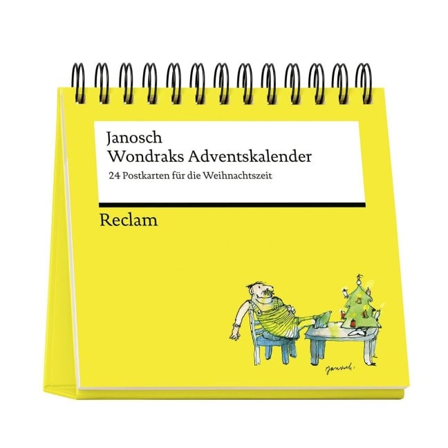 Wondraks Adventskalender. 24 Postkarten für die Weihnachtszeit - Janosch