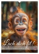 Lach Dich fit ! (Wandkalender 2026 DIN A3 hoch), CALVENDO Monatskalender - Steffen Gierok-Latniak
