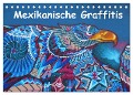 Mexikanische Graffitis (Tischkalender 2024 DIN A5 quer), CALVENDO Monatskalender - Arie Wubben
