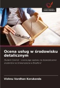 Cover-Bild zum Titel 'Ocena us¿ug w ¿rodowisku detalicznym' von 'Vishnu Vardhan Korukonda'