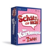 Cover-Bild zum Titel 'Schätz mal! Kartenspiel LOVE Edition' von 'Sabine Janatschek'